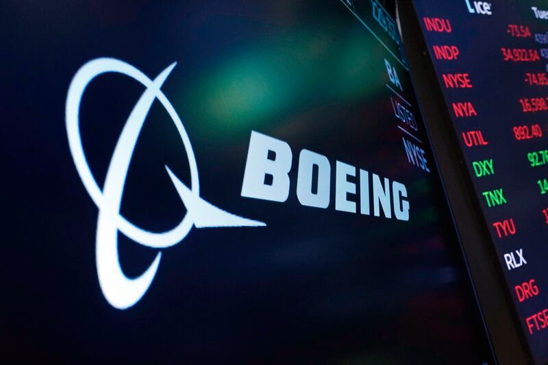 Boeing’s revenue climbed 4.4 per cent annually to almost $16 billion in the third quarter. AP