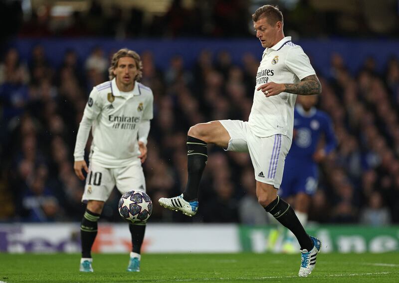 Toni Kroos – 6. Rested at the weekend, the German was confident and calm in the midfield. AFP