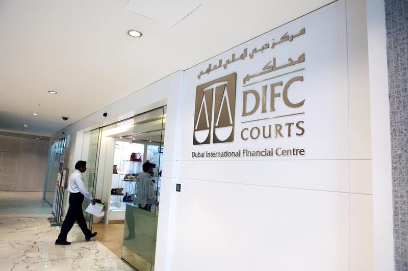 DIFC Courts will hear a complex enforcement case involving the 'Luna' superyacht. Sarah Dea / The National