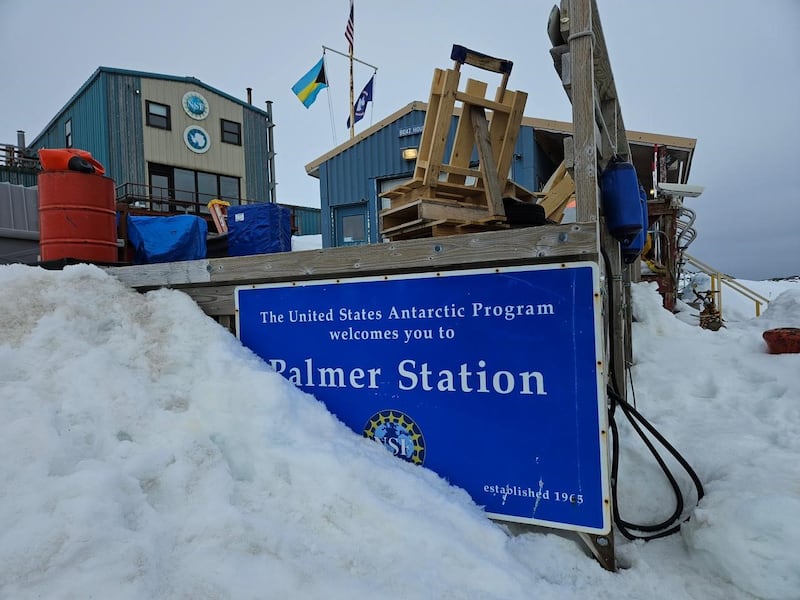 Princess Abeer visited Palmer Station, one of three US research stations in Antarctica. Photo: Princess Abeer Al Saud