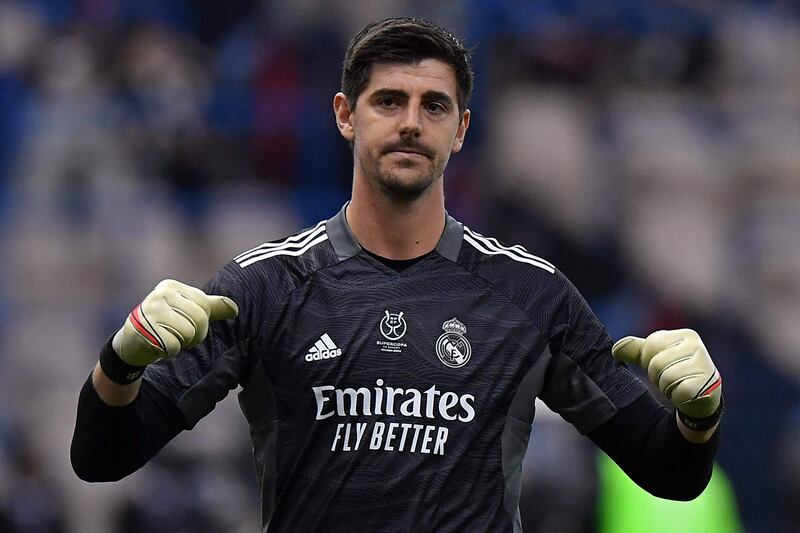 READ MADRID RATINGS: Thibaut Courtois 7 Couldn’t do much about the goals conceded but stood up well to Barcelona efforts from range. Quick to react to dangerous situations. AFP