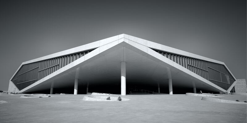 Qatar National Library. Photo: Haytham Alsmadi