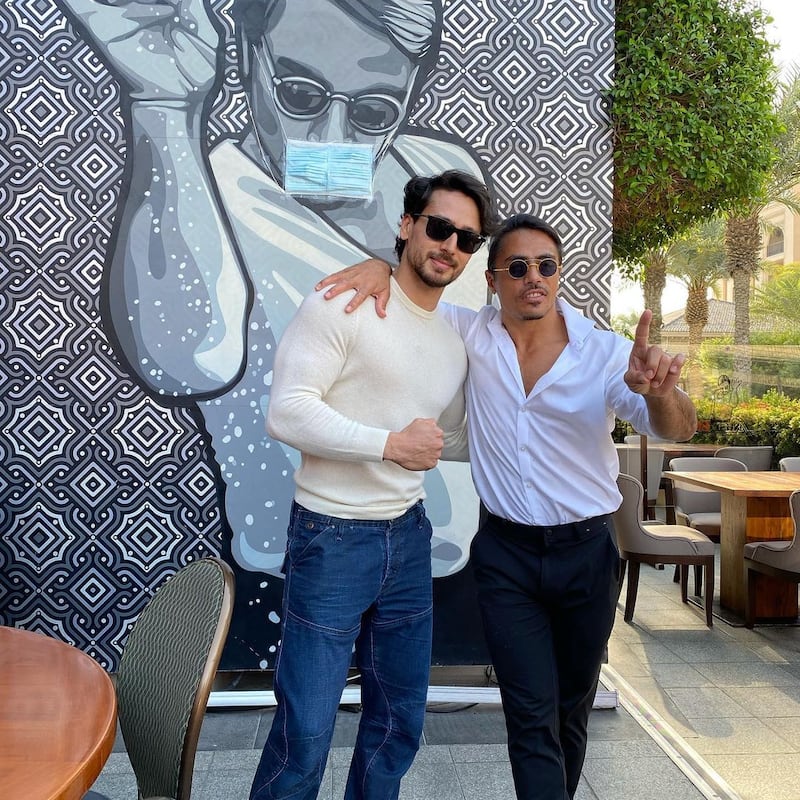Tiger Shroff: The Indian actor was in Dubai for a short break, and popped along to popular restaurant Nusr-Et Dubai, writing on Instagram: ‘So inspiring watching your craft live, thanks for the meal.’ Instagram