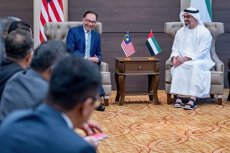 It was also agreed to launch the Sheikh Zayed Chair at the Institute of Strategic and International Studies Malaysia, which aims to bridge the gap in study and research around West and South-east Asia