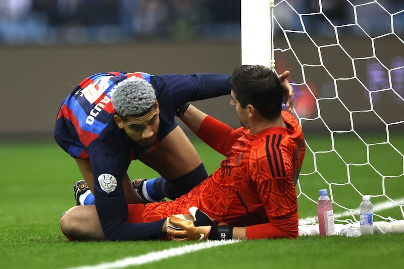 Ronald Araujo 8 - Came close to connecting with a sixth minute free kick. Handled Vinicius Junior well, aggressively marking him and getting the better of him most of the time.  Getty Images