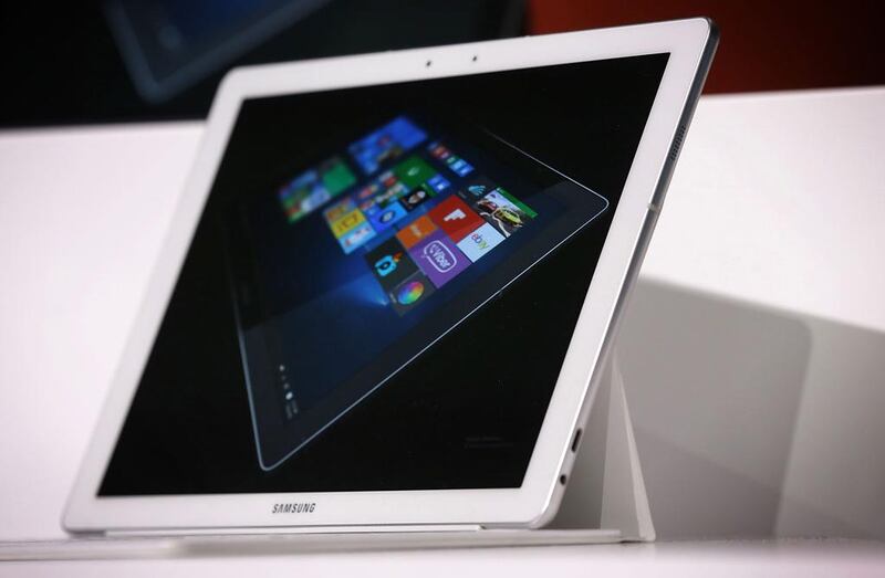 The Samsung Galaxy TabPro S tablet has a lot going for it. Alex Wong / Getty Images / AFP