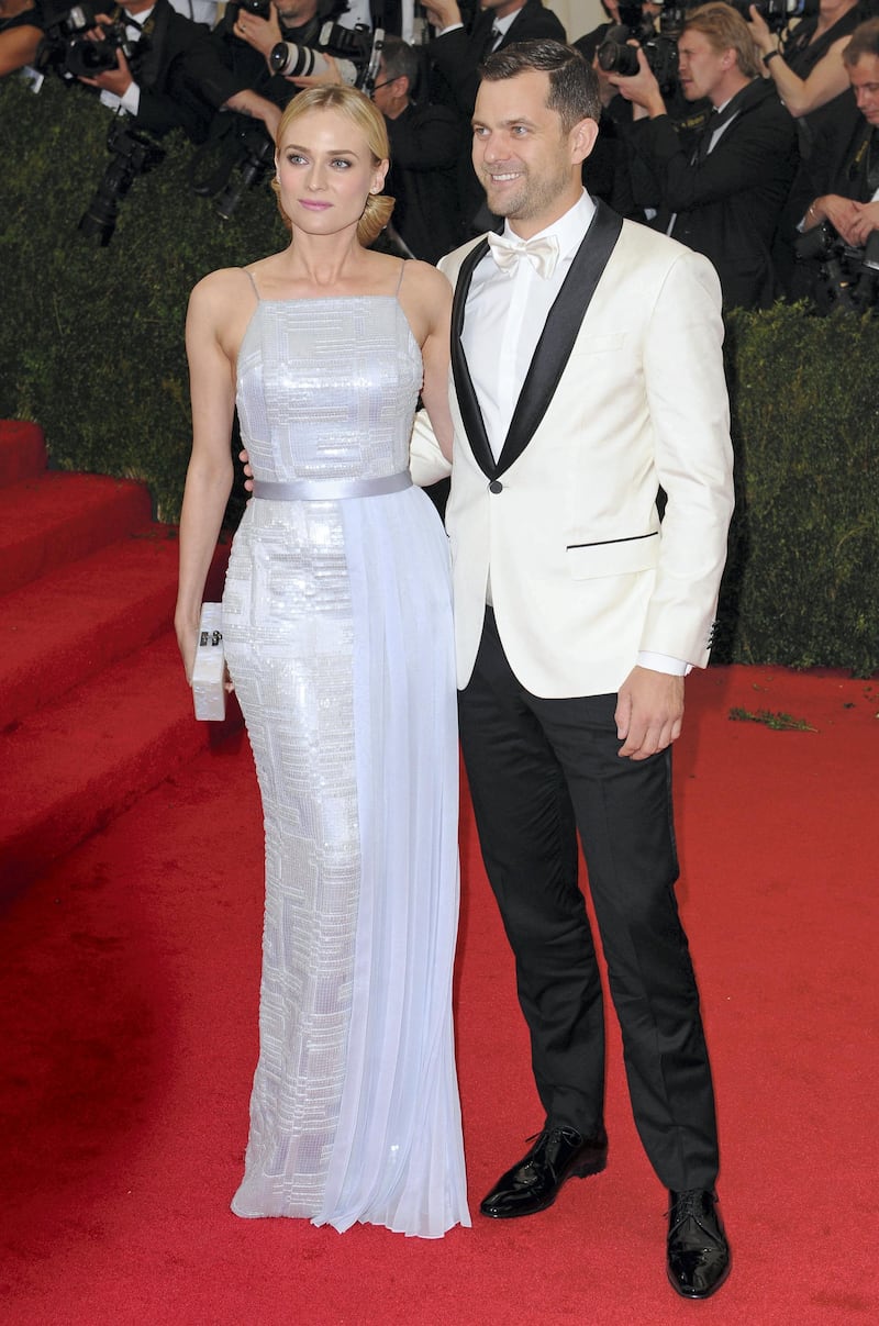 NEW YORK, NY - MAY 05:  Diane Kruger and Joshua Jackson attend the 'Charles James: Beyond Fashion' Costume Institute Gala at the Metropolitan Museum of Art on May 5, 2014 in New York City.  (Photo by Axelle/Bauer-Griffin/FilmMagic)