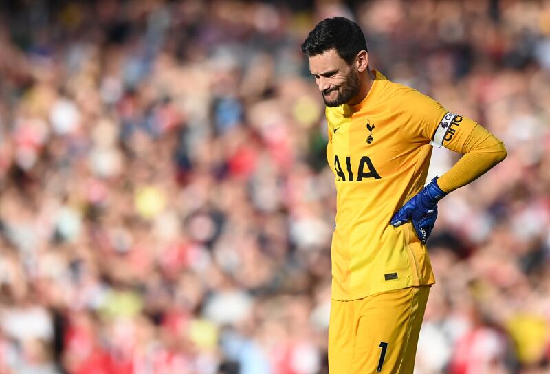 TOTTENHAM RATINGS: Hugo Lloris - 6: Left woefully exposed and not to blame for any of goals. Left looking silly, though, with one kick out in second half flying straight out for throw-in – and nearly did it again a few minutes later. EPA