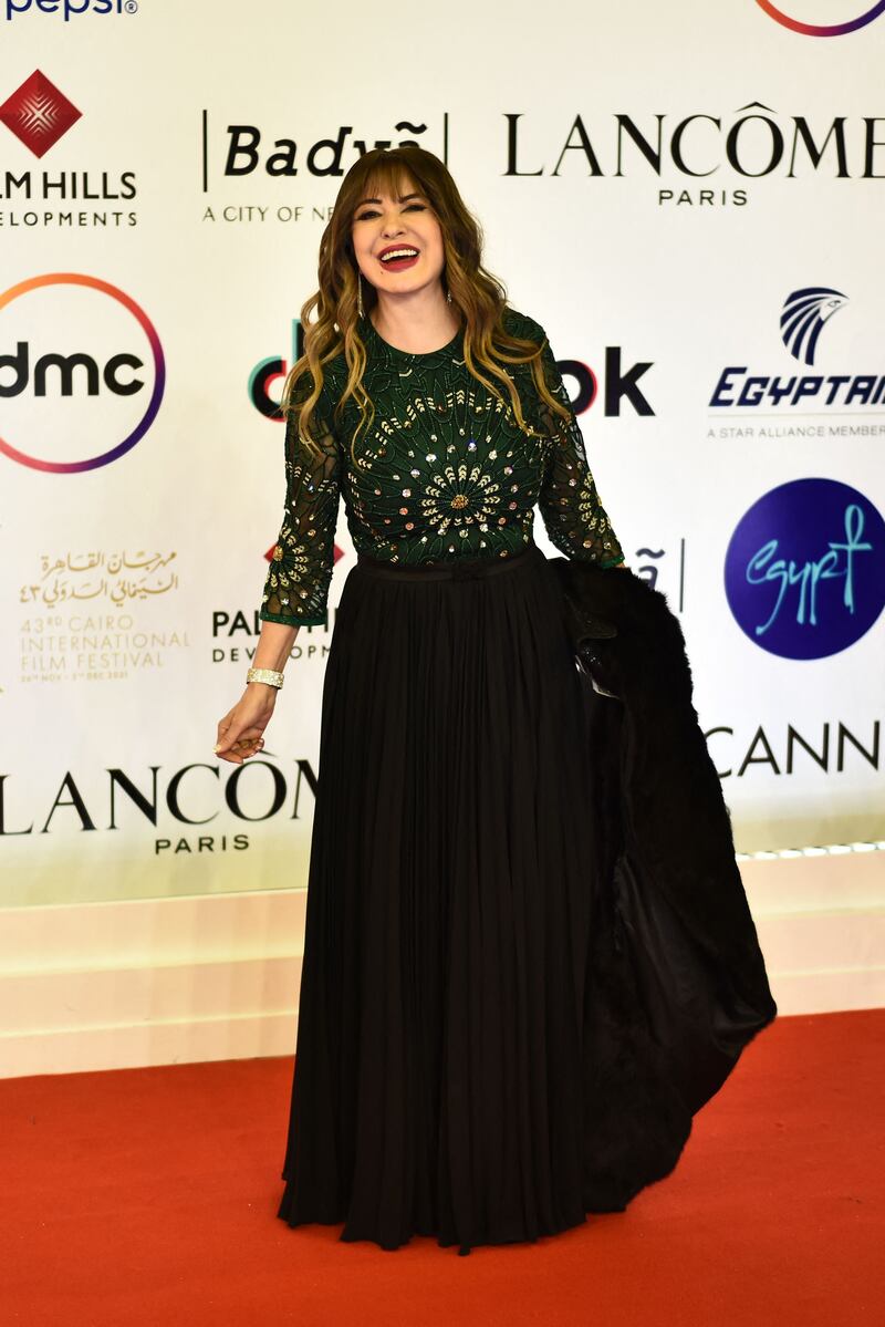 Lebanese actress Madeleine Tabar.