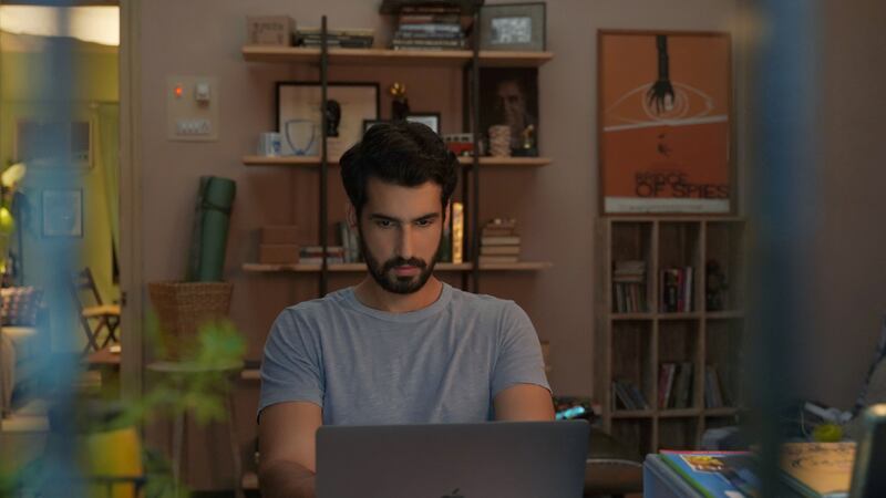 Dhairya Karwa, who is in the role of Alisha's boyfriend Karan, in the film.