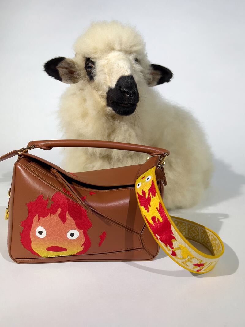 A Puzzle bag in the Loewe x Howl’s Moving Castle collection
