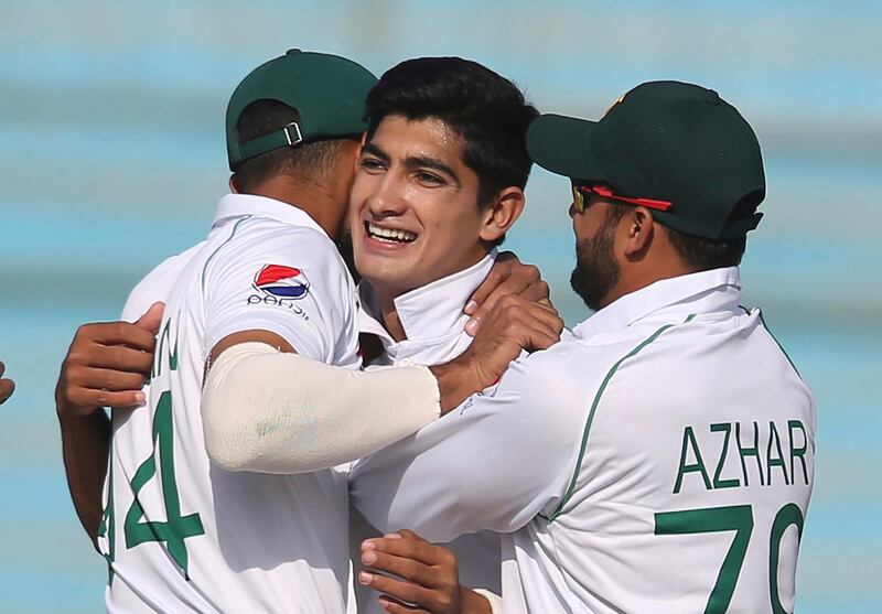 Young Pakistan pacer Naseem Shah has already made waves in the international arena. AP