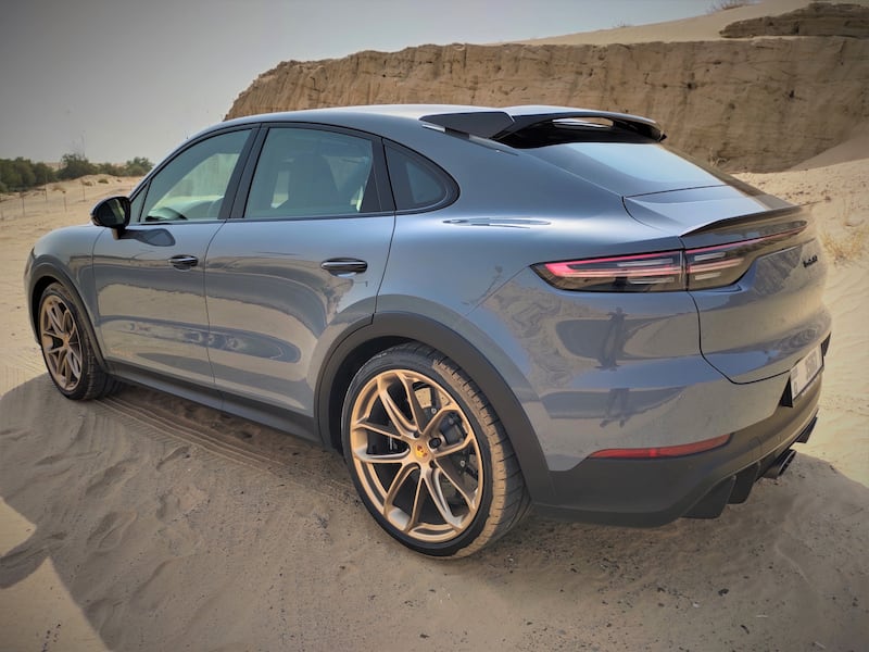 Road-biased tyres and modest ground clearance mean the Cayenne Turbo GT wasn’t conceived to go off-road.
