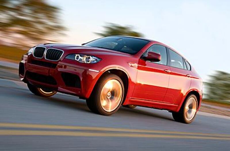 The BMW X6M delivers the full "M" package which means more power, better handling and a garish interior, as well as all the negatives of the original X6.
