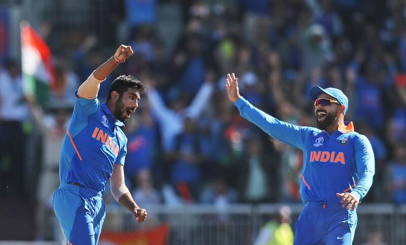 Jasprit Bumrah (8/10): The fast bowler once again proved unplayable and once again took two wickets. Consistency has been Bumrah's greatest strength, which along with his short run-up and variety, has invited comparisons with former Pakistan fast bowler Wasim Akram. Jon Super / AP Photo