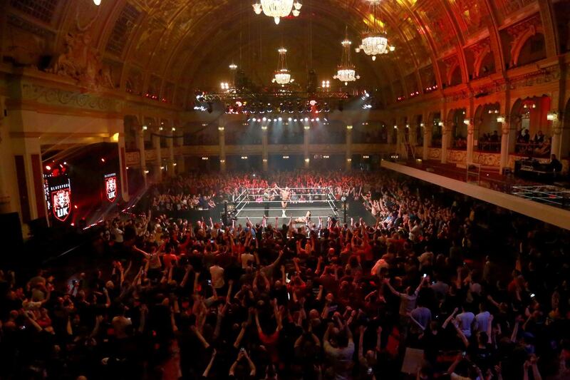 NXT UK TakeOver: Blackpool proved to be a big success for the WWE in January. Image courtesy of WWE