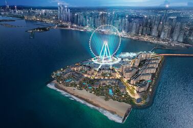 An artist's impression of the new Bluewater Island off Dubai Marina. Courtesy: Meraas