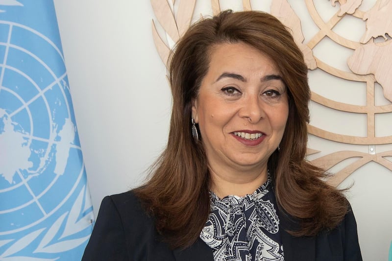 Ghada Waly, Minister of Social Solidarity of the Arab Republic of Egypt. UN Photo/Eskinder Debebe
