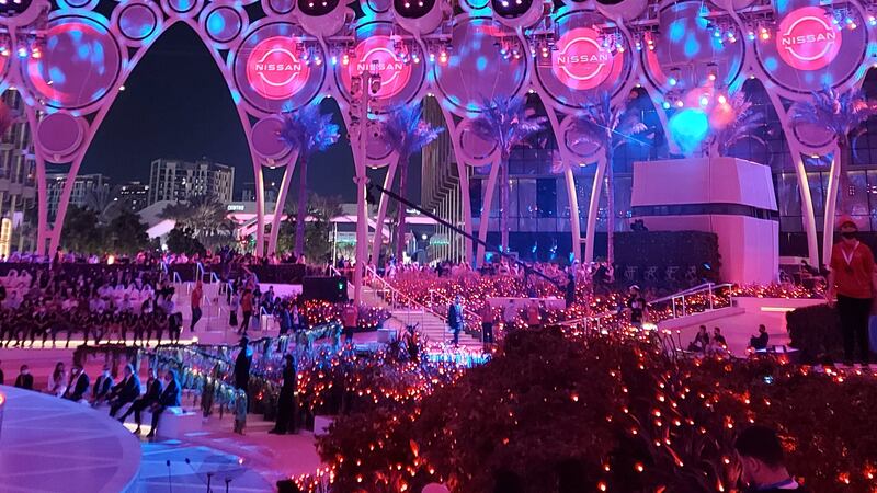 The event was held under Al Wasl dome.