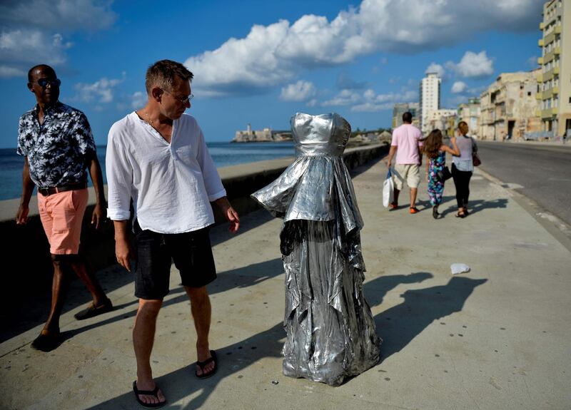 The Havana Biennial was created in 1984 to promote artists from the developing world. AFP