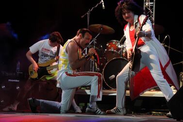 Queen tribute band The Bohemians are coming to Dubai Opera for a show. Courtesy Dubai Opera