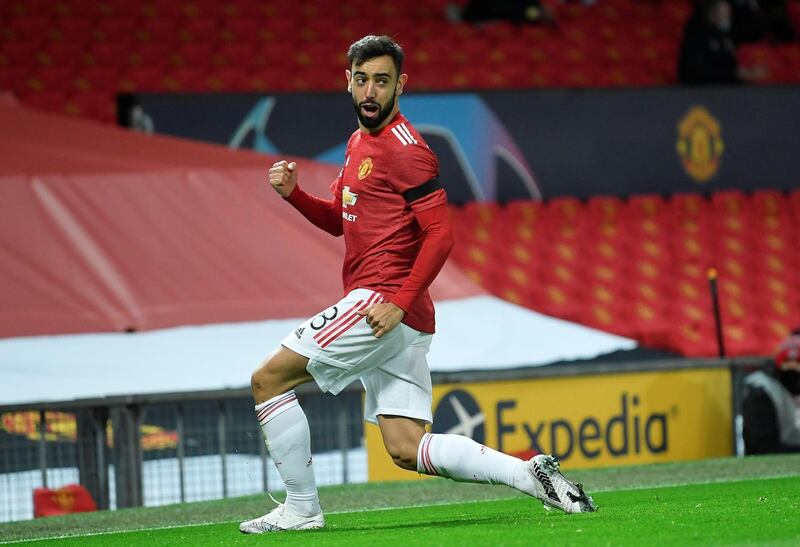 CM Bruno Fernandes (Manchester United). A typical, galvanising performance against Basaksehir, including one stunning goal, one poached goal, and an act of gallantry, when Bruno invited Marcus Rashford to take a penalty that he could have claimed. Reuters