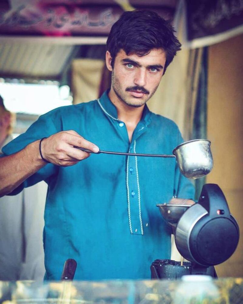 The viral photograph of Arshad Khan, a Pakistani tea merchant has sparked debates on class, objectification, and the place of ethnic Pashtuns in society. Courtesy @jiah_ali / jiahsphotography.com