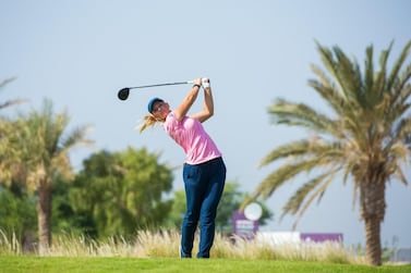 Emily Kristine Pedersen shot an even par second round to share the lead heading into the final round at the Saudi Ladies International. Courtesy Saudi Ladies International