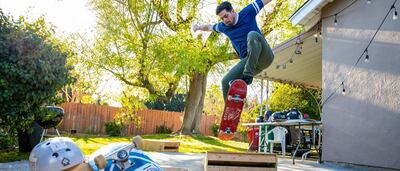 Go virtual skateboarding in LA with expert tips from a boarding pro. Courtesy Airbnb