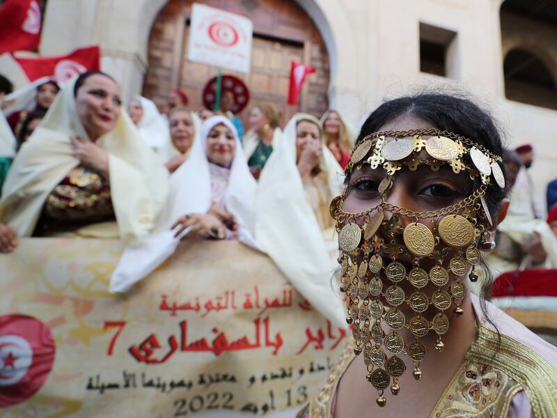 Women celebrating the day.