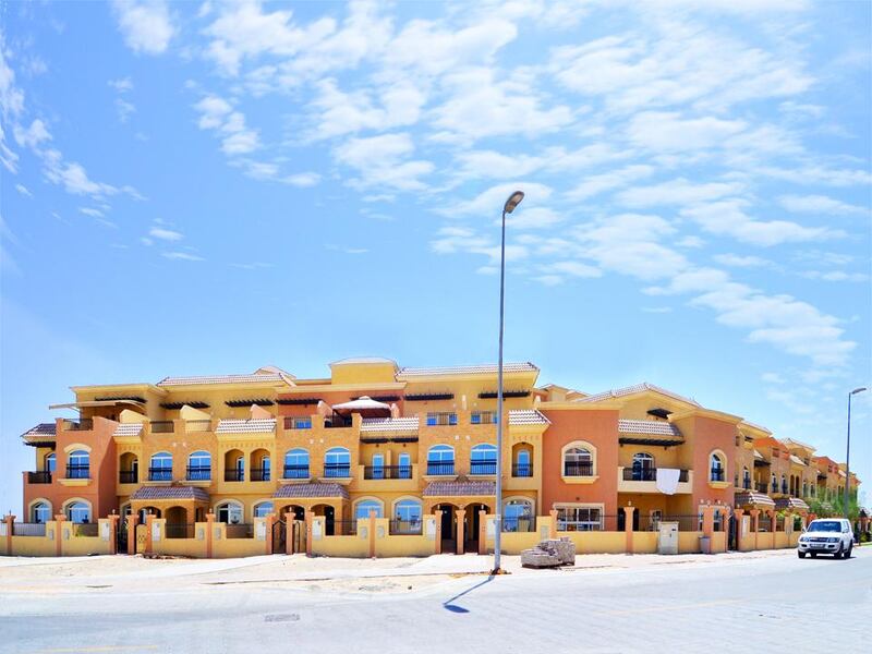 A one-bedroom apartment in Jumeirah Village Circle in Dubai has hit the market. Courtesy Better Homes