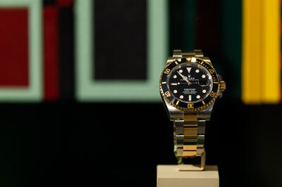 Nearly half of the watches on The Watch Register are Rolexes. Bloomberg