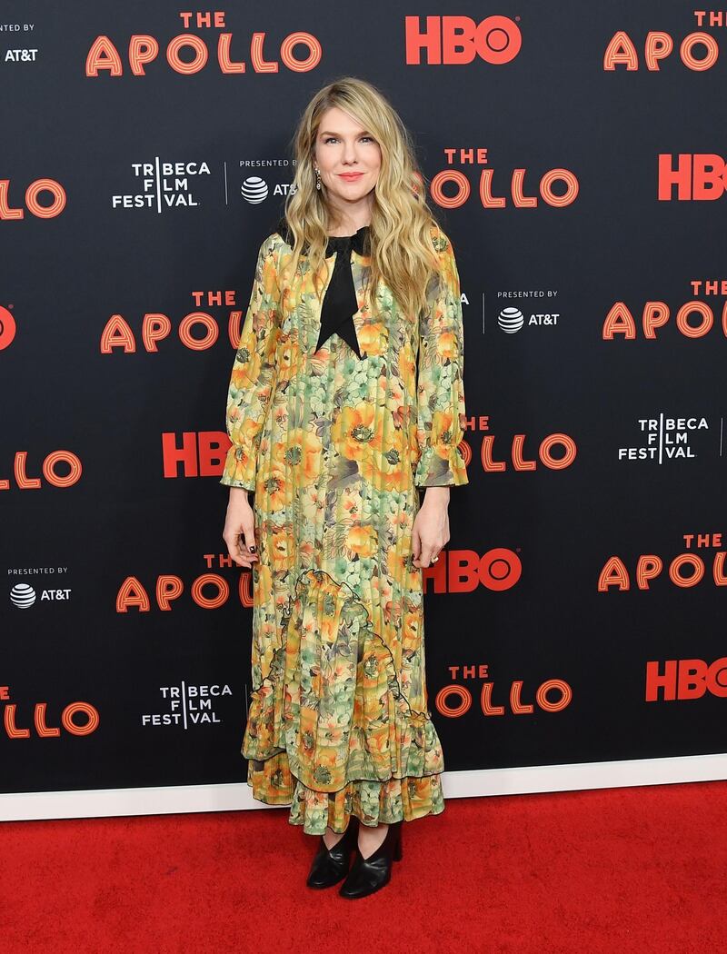 US actress Lily Rabe attends the screening for "The Apollo" during the 2019 Tribeca Film Festival on  April 24, 2019. AFP