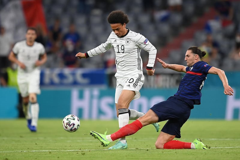 Adrien Rabiot 7 - Strong in supporting attack and more defensive discipline than Pogba which gave France an impenetrable line of defence against Germany. Hit the post. Getty