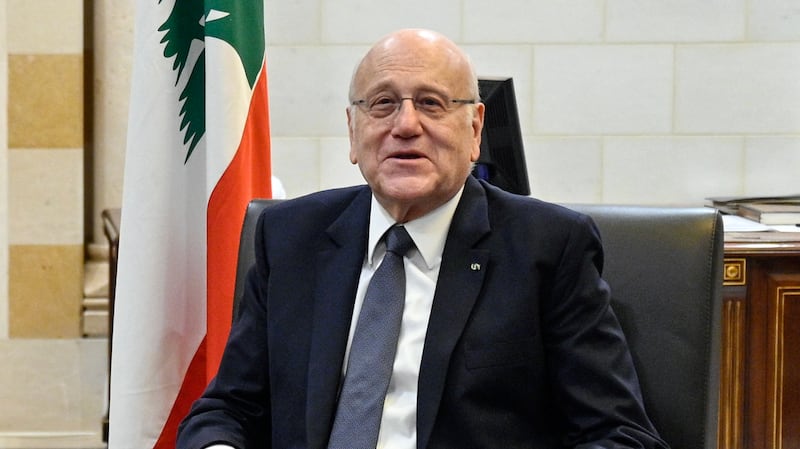 Lebanese caretaker Prime Minister Najib Mikati. He is one of the richest men in the country, with an estimated net worth of $3.2 billion. EPA