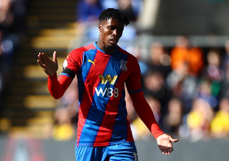 Wilfried Zaha is the top earner at Crystal Palace, according to spotrac.com, with a weekly salary of £130,000, or £6.76m a year. Reuters