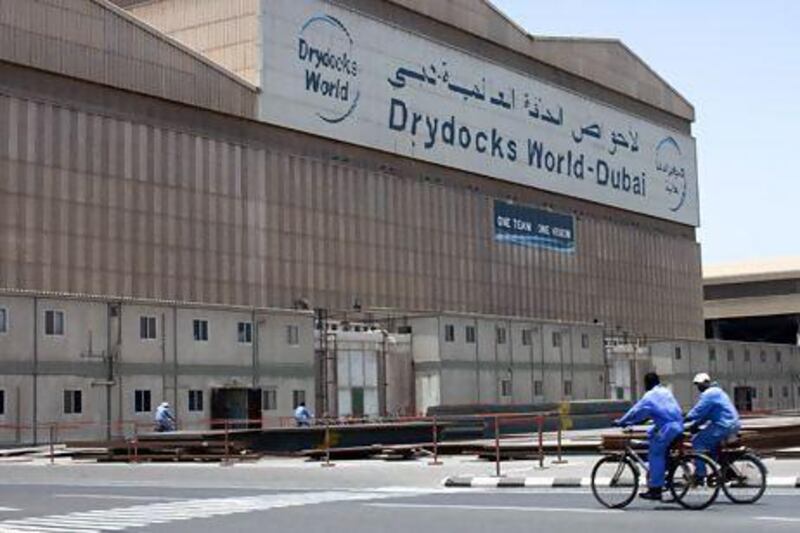 Drydocks World is at the centre of a legal battle involving a hedge fund based in the United States. Razan Alzayani / The National