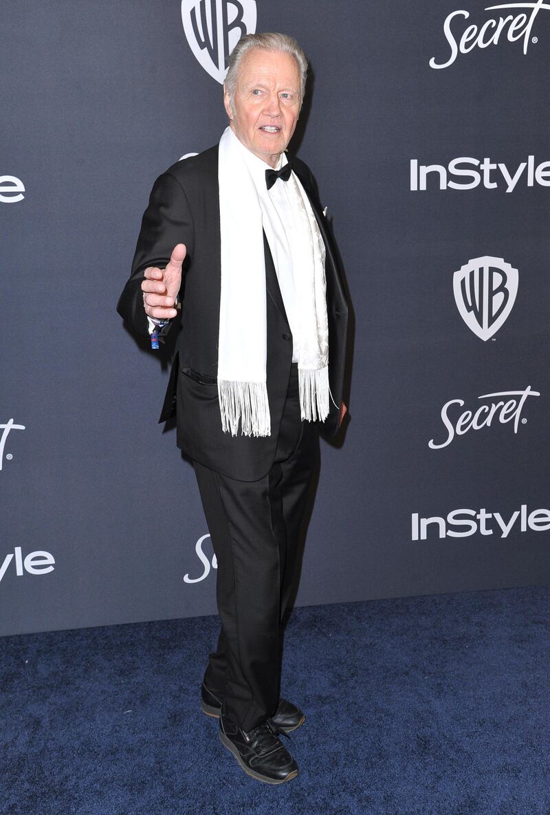 Jon Voight attends the 21st Annual InStyle And Warner Bros. Pictures Golden Globe afterparty in Beverly Hills, California on January 5, 2020. AP