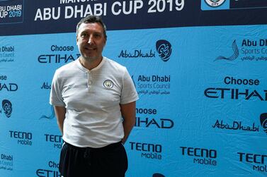 Manchester City's academy director Jason Wilcox. Khushnum Bhandari for The National