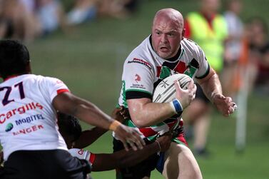Chris Jones-Griffiths has played 27 of the 30 matches the UAE have played in all. Chris Whiteoak / The National