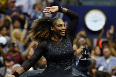 Tennis - U. S.  Open - Flushing Meadows, New York, United States - August 29, 2022 Serena Williams of the U. S.  celebrates winning her first round match against Montenegro's Danka Kovinic REUTERS / Mike Segar     TPX IMAGES OF THE DAY