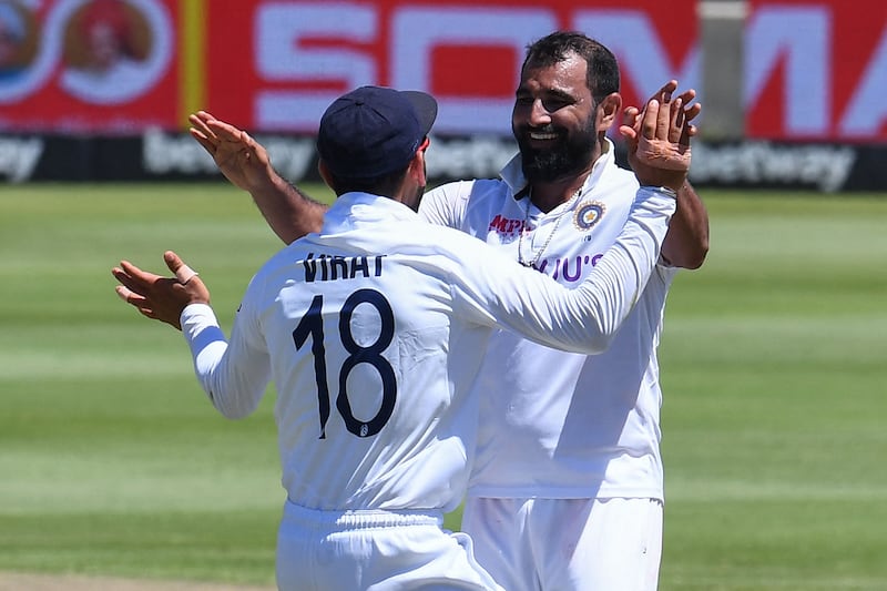 Mohammed Shami has been a critical part of Kohli's plans to form a lethal pace attack, both at home and away. AFP