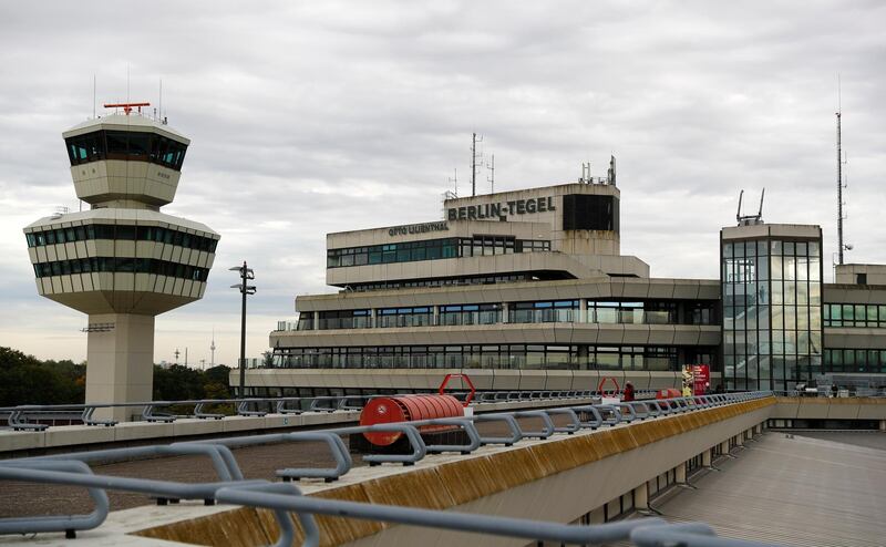 Tegel Airport today, just days before it closes. Reuters