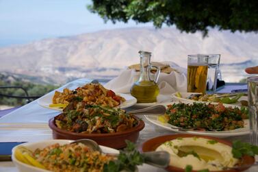 Lunch at Umm Qais Rest House. Photo: Nico Dingemans