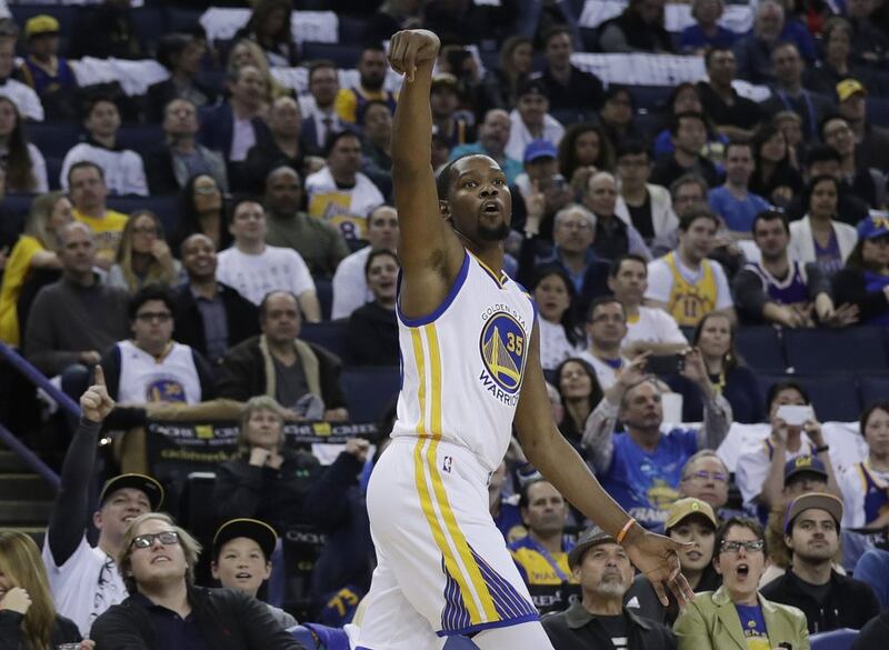 Golden State Warriors forward Kevin Durant is seeking his first NBA Championship ring. Marcio Jose Sanchez / AP Photo