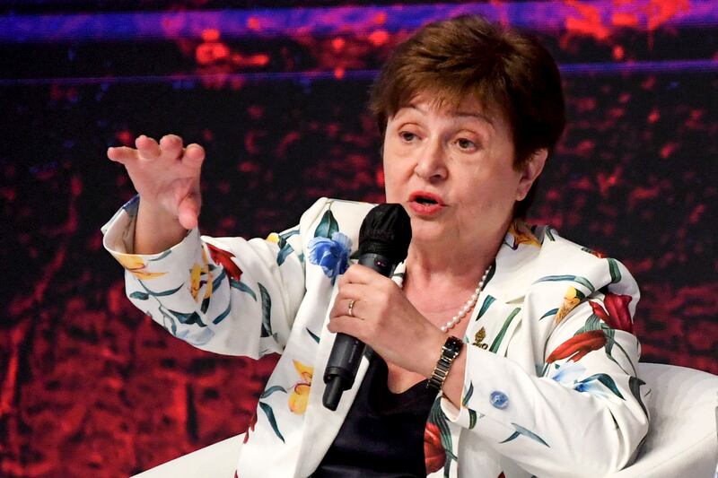 Kristalina Georgieva, managing director of the IMF. The fund has revealed a strategy intended to better tackle gender gaps. Photo: EPA