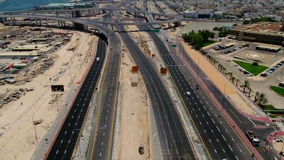 The new bridges can accommodate up to 20,700 vehicles per hour. Courtesy: Dubai RTA