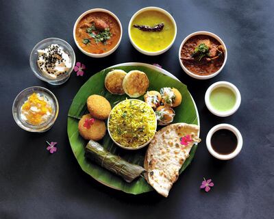 Diwali dishes at Cafe Funkie Town. Courtesy Cafe Funkie Town