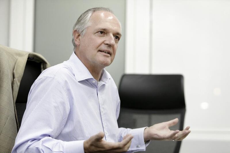 Paul Polman, the chief executive of Unilever, says America cannot be made great in isolation – a rebuke of Donald Trump's protectionist rhetoric. Jaime Puebla / The National