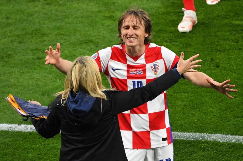 Luka Modric – 9 The Croatia captain was the best player on the pitch and his sublime strike with the outside of his foot from long range was one of the goals of the tournament so far. His passing was superb and his corner delivery nearly always found a Croatian head. What a performance! AFP